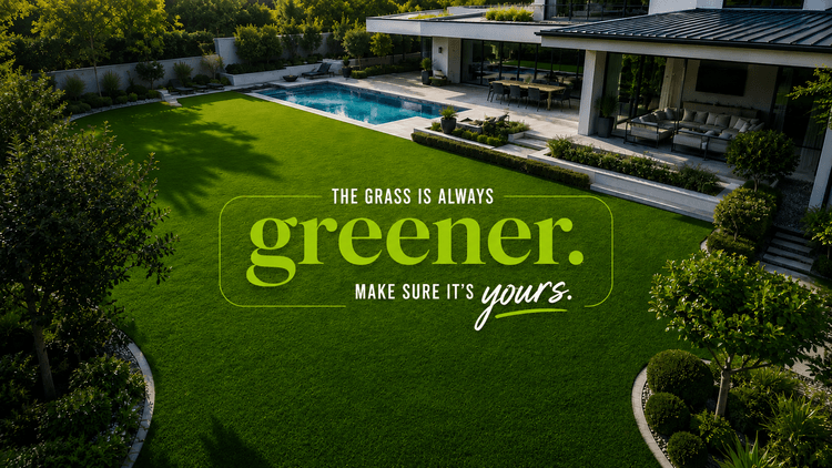 Grass Candy fertiliser product photography – green lawn enhancement