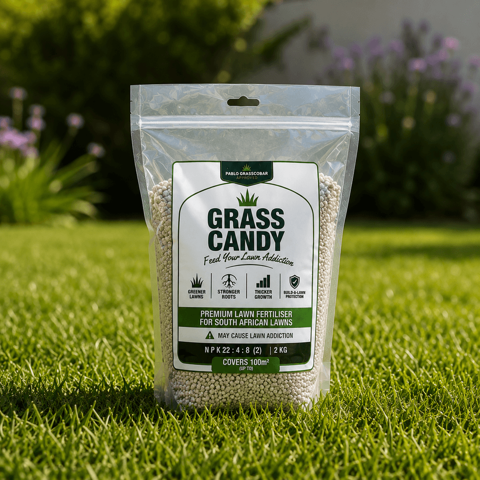 Grass Candy granular texture close up